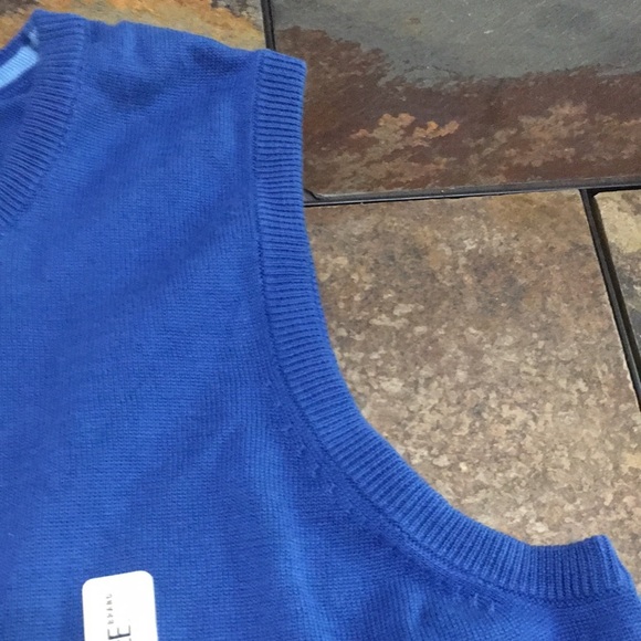 Cherokee Blue knitted sleeveless sweater. NWT XL - Picture 4 of 11